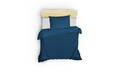 Lenjerie de pat pentru o persoana (DE), Stripe - Blue, Cotton Box, Bumbac Satinat