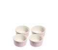 Set 4 vase de copt Ramekin, Kuchenprofi, Ø10 cm, ceramica, roz