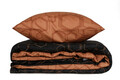 Lenjerie de pat dubla Super King (FR), Dawn - Copper, Cotton Box, Bumbac Ranforce