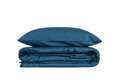 Lenjerie de pat dubla (DE), Stripe - Blue, Cotton Box, Bumbac Satinat
