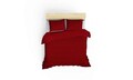 Lenjerie de pat dubla (DE), Stripe - Claret Red v2, Cotton Box, Bumbac Satinat