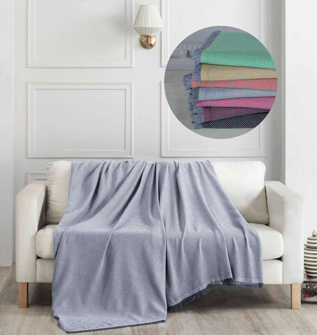 Cuvertura de pat, L'essentiel Maison, Elite, Gri