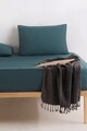 Set de pat pentru o persoana, Fresh Color - Dominican Green, EnLora Home, Bumbac Ranforce