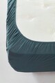Set de pat pentru o persoana, Fresh Color - Dominican Green, EnLora Home, Bumbac Ranforce
