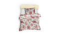 Lenjerie de pat pentru o persoana, L'essentiel Maison, Care, Pink / Cream / Green