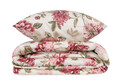 Lenjerie de pat pentru o persoana, L'essentiel Maison, Care, Pink / Cream / Green