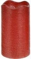 Lumanare Red cu LED, 7 x 13 cm, parafina, rosu