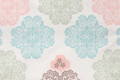 Set cuvertura pique dubla, L'essentiel Maison, Andalucia, Bumbac, Alb / Turcoaz / Verde / Bej