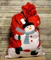 Sac pentru cadouri Snowman, 60x97 cm, pasla, multicolor