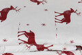 Set lenjerie de pat pentru o persoana Single XL (DE), 2 piese, Geyik - Claret Red, Eponj Home, 65% bumbac/35% poliester