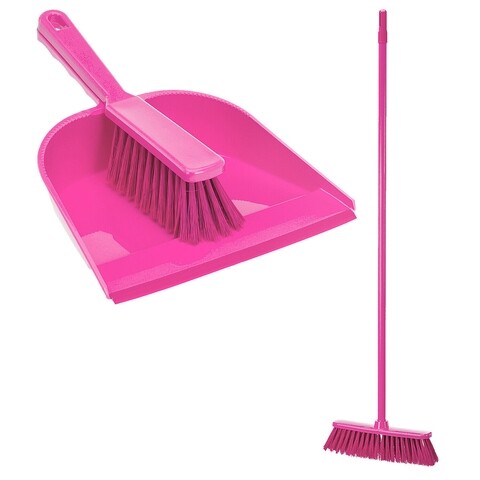 Set matura+faras+maturica, plastic, roz