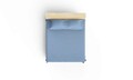 Cuvertura matlasata dubla, Blue, Bella Carine by Esil Home, Bumbac