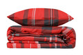 Lenjerie de pat pentru o persoana (FR), Plaid, Life Style, Bumbac Ranforce