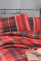 Lenjerie de pat pentru o persoana (DE), Plaid, Life Style, Bumbac Ranforce