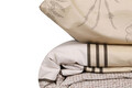 Lenjerie de pat dubla King (FR), Pine - Beige, Life Style, Bumbac Ranforce