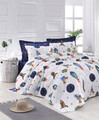 Cuvertura pique Single (EU) (IT), L'essentiel Maison, Spacex, Multicolor