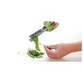 Foarfeca cu teaca pentru verdeturi Presto, Tescoma, 5 x 21 cm, inox/plastic, verde