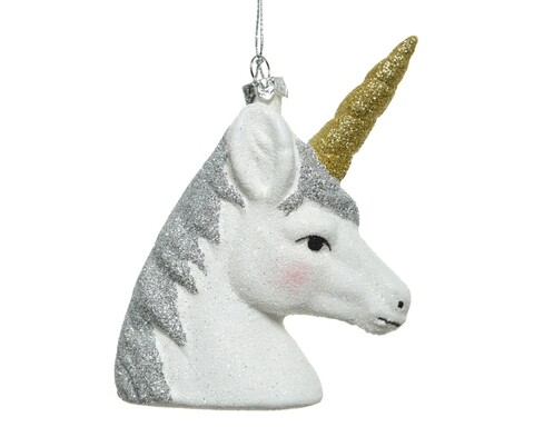 Glob decorativ Unicorn, Decoris, plastic