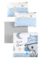Lenjerie de pat pentru copii, Elephant, Patik, Bumbac Ranforce