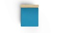 Cearceaf cu elastic pentru o persoana (FR), L'essentiel Maison, Sax Blue, Albastru