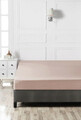 Cearceaf cu elastic pat dublu (IT), L'essentiel Maison, Beige, Bej