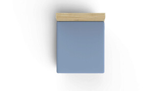 140x190+25 cm, Albastru