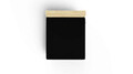 Cearceaf cu elastic pat dublu (IT), L'essentiel Maison, Black, Negru