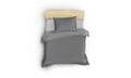 Lenjerie de pat pentru o persoana (DE), L'essentiel Maison, Dark Grey, Gri inchis