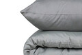 Lenjerie de pat pentru o persoana (DE), L'essentiel Maison, Dark Grey, Gri inchis