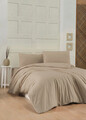 Lenjerie de pat dubla (EU) (IT), L'essentiel Maison, Beige, Bej