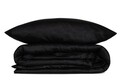 Lenjerie de pat dubla Super King (EU) (IT), L'essentiel Maison, Black, Negru