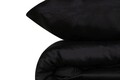 Lenjerie de pat dubla Super King (EU) (IT), L'essentiel Maison, Black, Negru