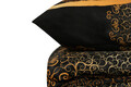Lenjerie de pat pentru o persoana (FR), L'essentiel Maison, Osmanlı, Black / Yellow / Beige / Brown