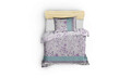 Lenjerie de pat pentru o persoana (FR), Sudenaz - Lilac, Pearl Home, Bumbac Ranforce