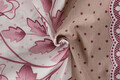 Lenjerie de pat pentru o persoana (FR), Sudenaz - Pink, Pearl Home, Bumbac Ranforce