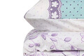 Lenjerie de pat dubla King (FR), Sudenaz - Lilac, Pearl Home, Bumbac Ranforce