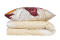 Lenjerie de pat dubla Super King (EU) (IT), Çalıkuşu - Brown, Pearl Home, Bumbac Ranforce