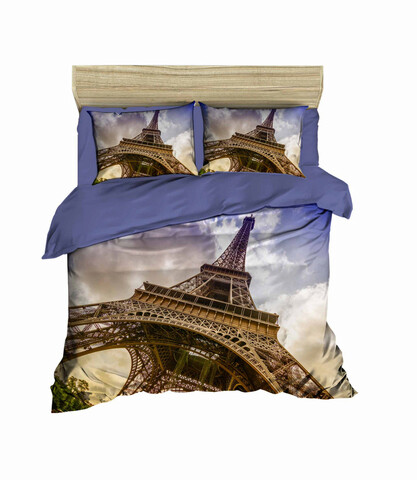 Lenjerie de pat dubla 3 piese, L'essentiel Maison, 150, Multicolor