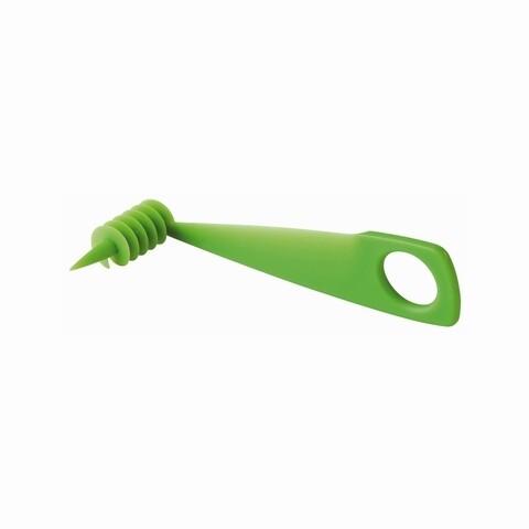 Ustensila pentru taierea legumelor in spirala Presto, Tescoma, 11 x 4 cm, plastic, verde