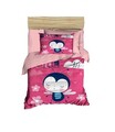 Lenjerie de pat pentru copii, L'essentiel Maison, PH139, Bleumarin / Alb / Roz