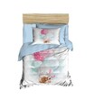 Lenjerie de pat pentru copii, L'essentiel Maison, PH160, Blue / Pink / White