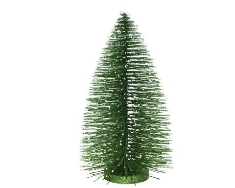 Decoratiune Tree, Decoris, 16x35 cm, plastic, verde