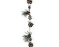 Ghirlanda decoativa Bells, Decoris, 8x8x100 cm, multicolor
