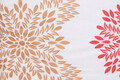 Lenjerie de pat dubla King (FR), 3 piese, L'essentiel Maison, 442, Red / White / Pink / Beige