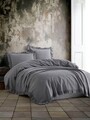 Set cuvertura pique dubla, Estila - Grey, Şaheser, Bumbac