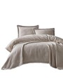 Set cuvertura pique dubla, L'essentiel Maison, Grace, Bej