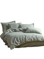 Lenjerie de pat dubla, L'essentiel Maison, Jasmin, Verde