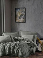 Lenjerie de pat dubla, L'essentiel Maison, Freya, Antracit