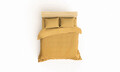 Lenjerie de pat dubla, L'essentiel Maison, Lucca, Galben