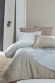 Lenjerie de pat dubla, L'essentiel Maison, Tiga, Blue / Beige